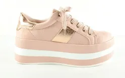 Sneakers Platform Fashion Style Pink