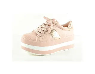 Sneakers Platform Fashion Style Pink