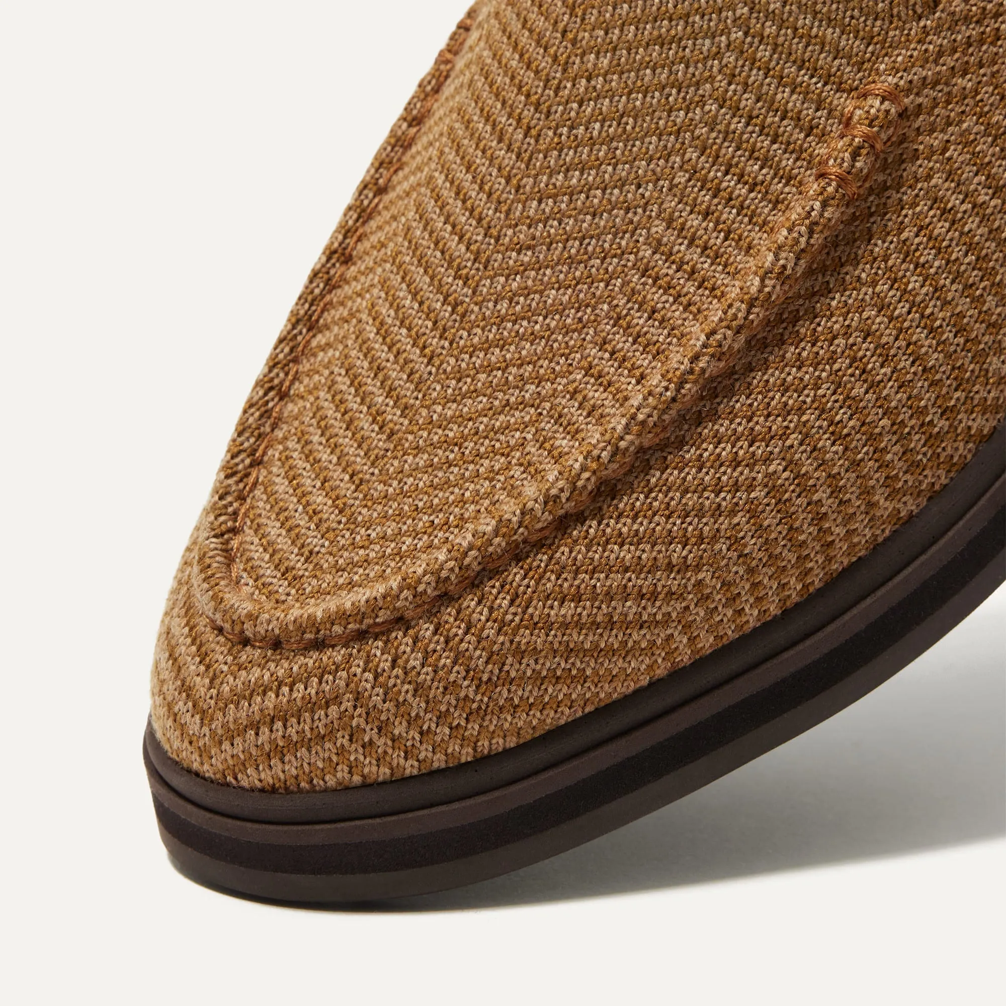 The Lug Loafer - Teak Herringbone