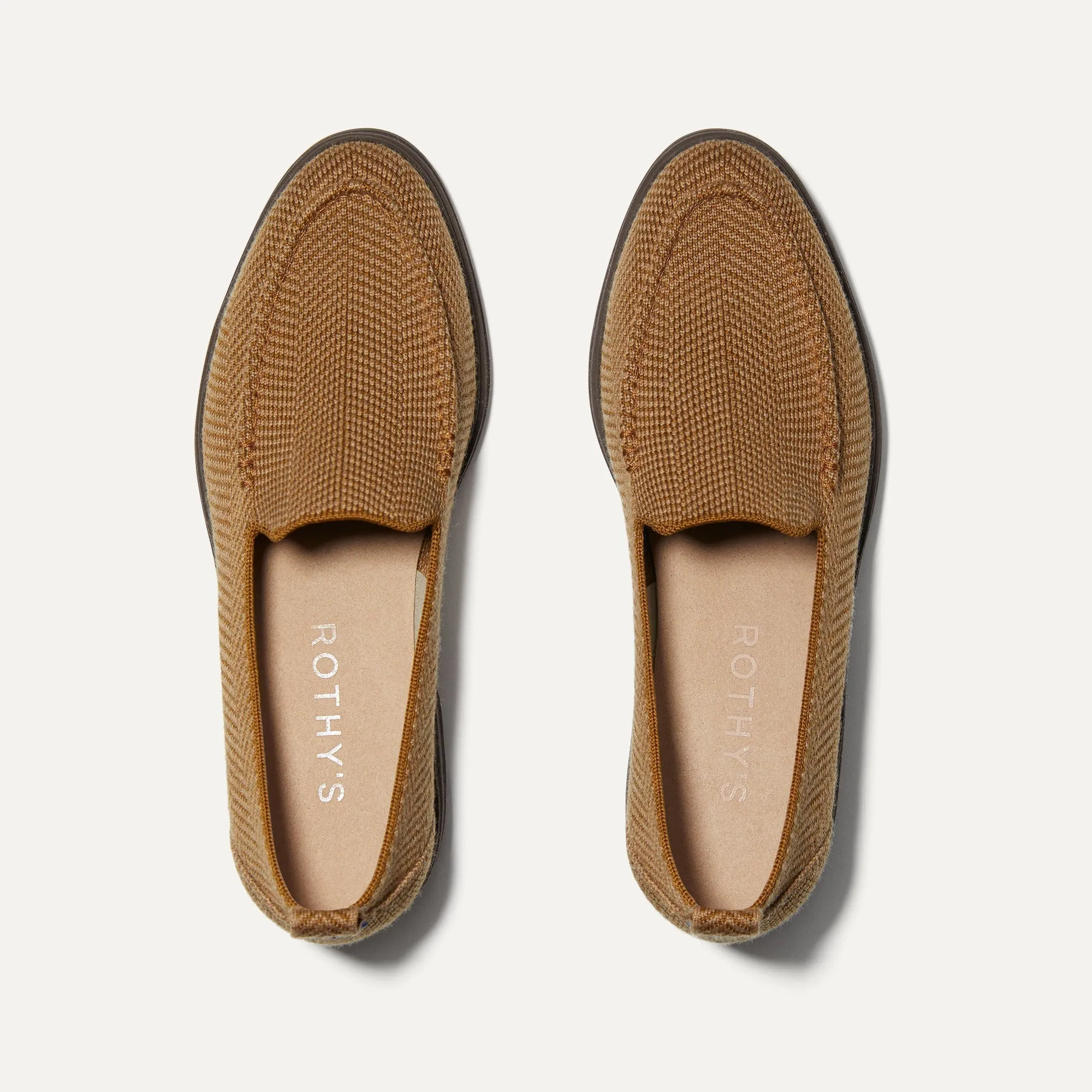 The Lug Loafer - Teak Herringbone