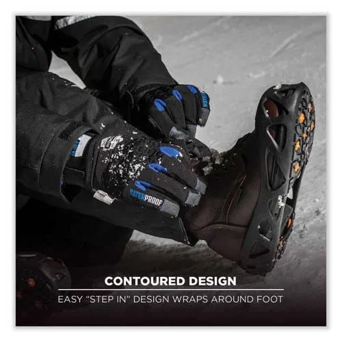 Trex 6304 One-piece Step-in Full Coverage Ice Cleats, Small, Black, Pair, Ships In 1-3 Business Days