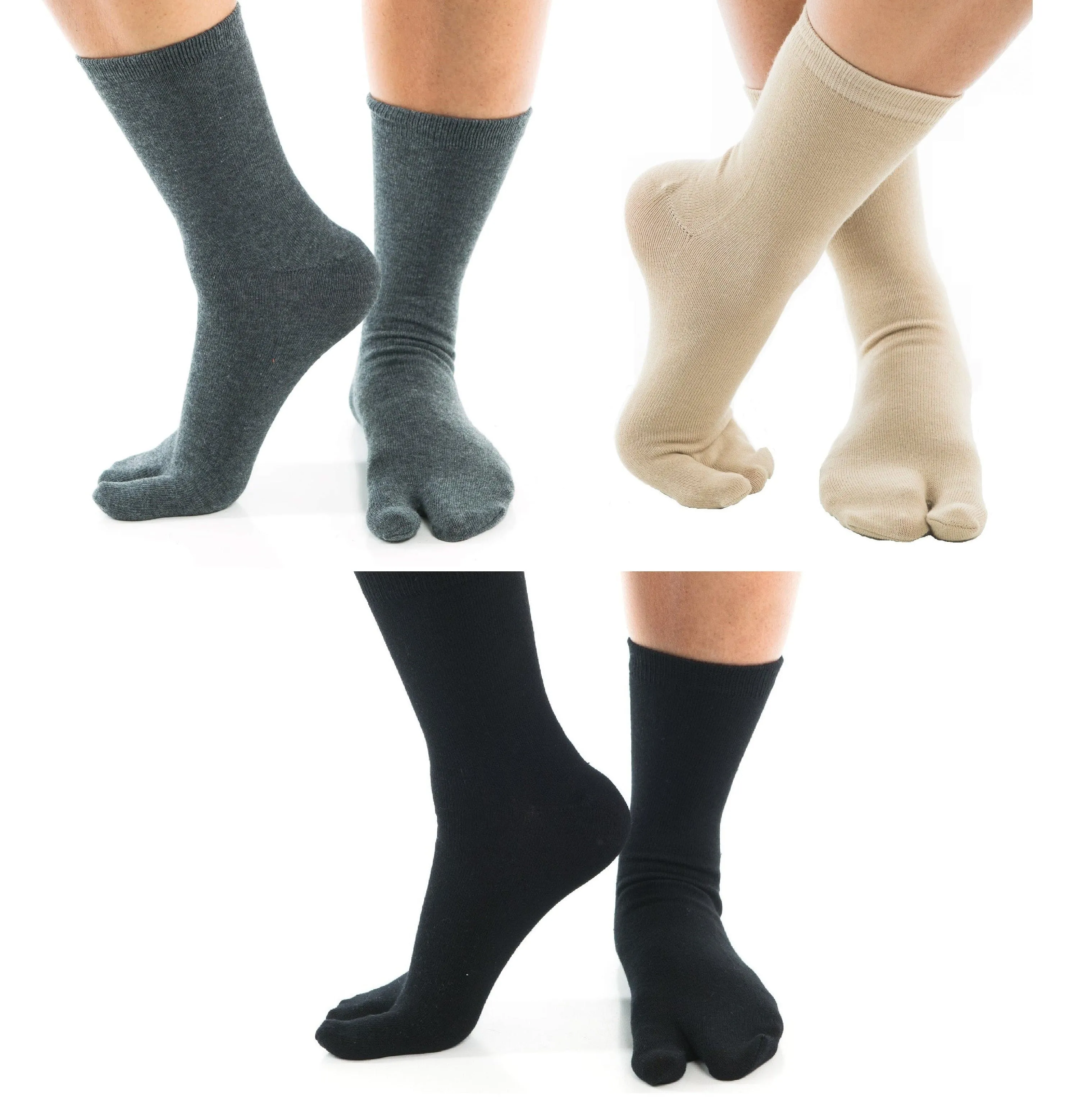 V-Toe Socks, Inc V-Toe Adult Flip Flop Socks (3 Pair)