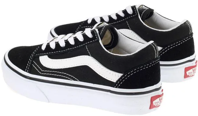 Vans Trainers Kids Old Skool Black White