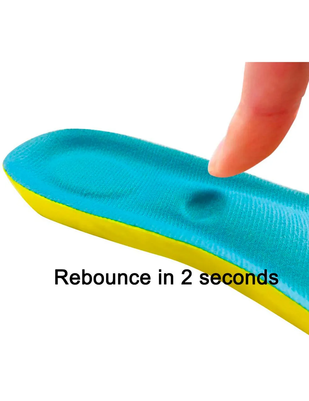 VoMii PU Memory Foam Insoles | Plantar Fasciitis Arch Support |  Comfortable Breathable Sports Shoe Inserts