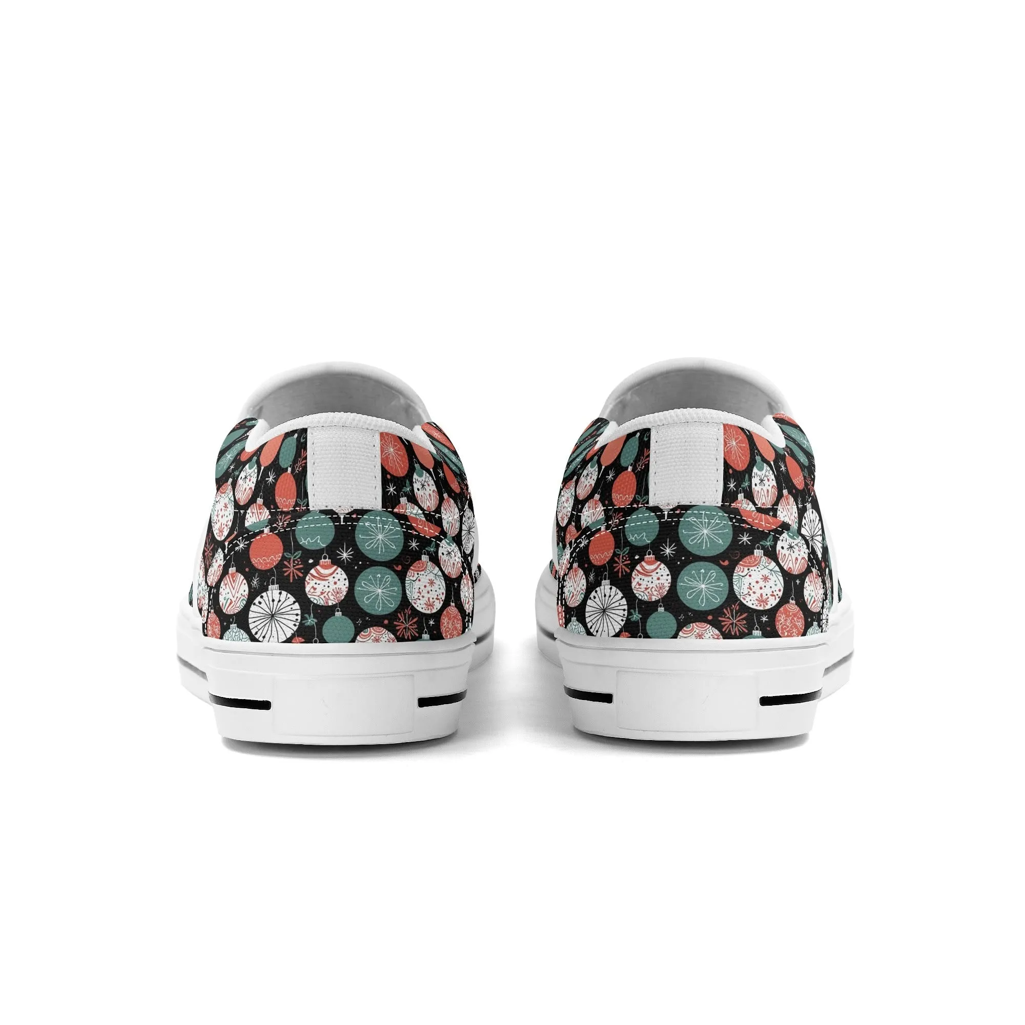 Womens Colorful Ornament Rubber Slip On Shoes